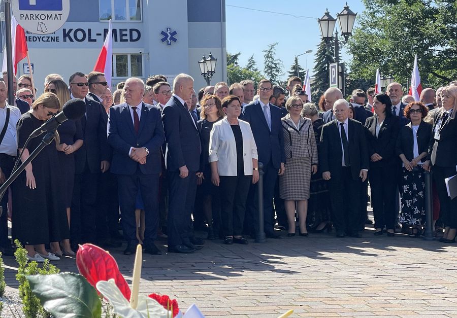 Odsłonięcie pomnika Lecha Kaczyńskiego w Tarnowie [18.06.2022]