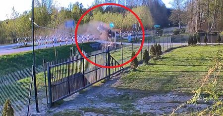 Widowiskowy wypadek w okolicach Okuninki. Policja szybko odkryła powód