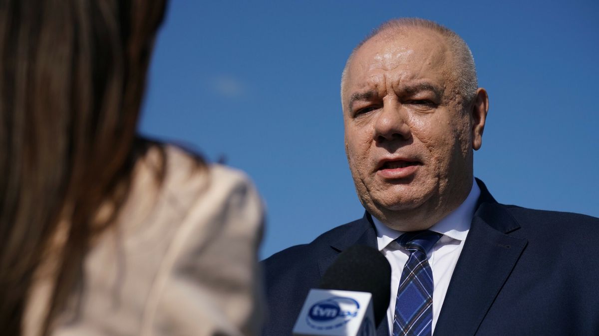 Minister Aktywów Państwowych Jacek Sasin