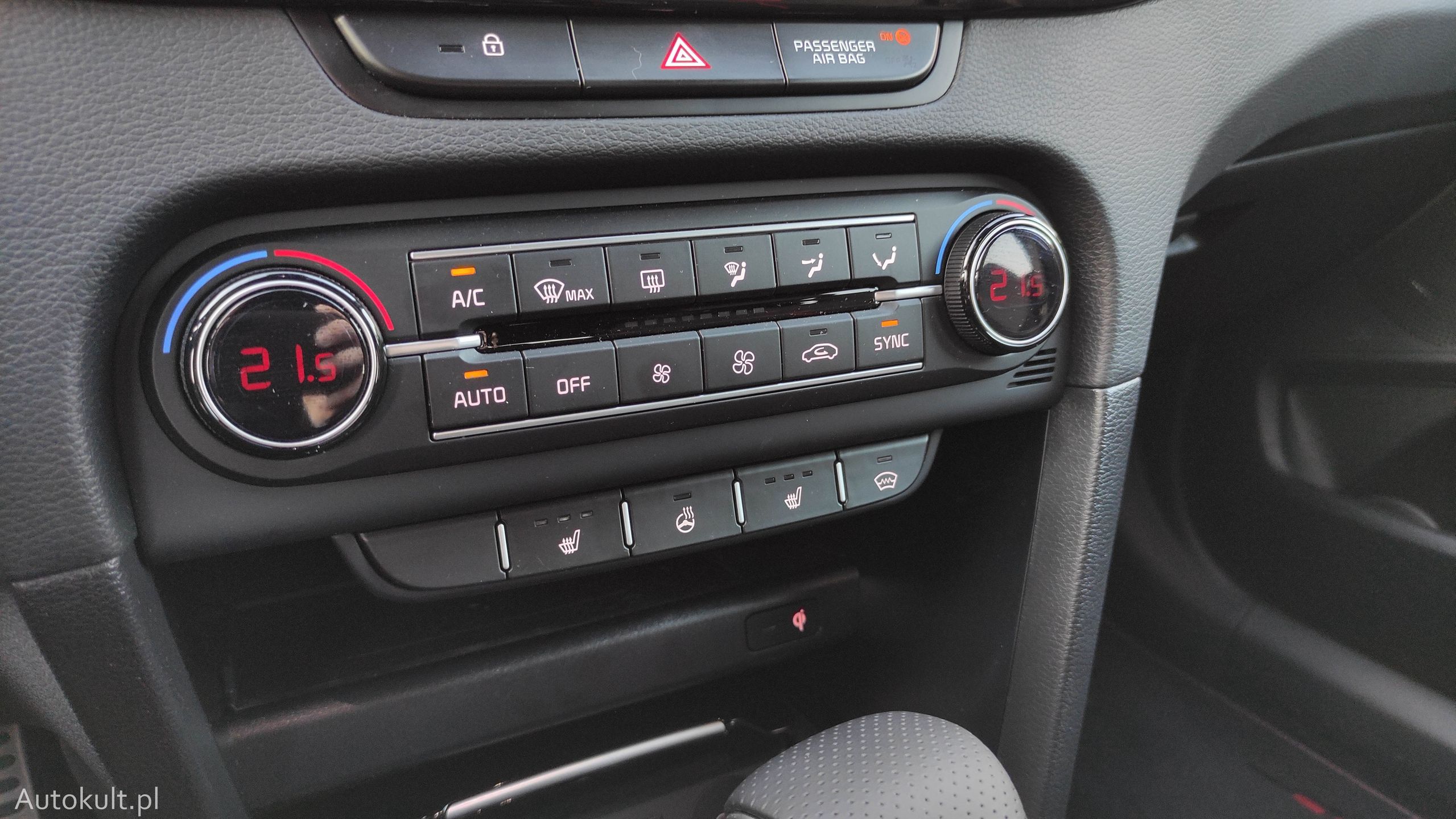 Kia Proceed GT - detale wnętrza