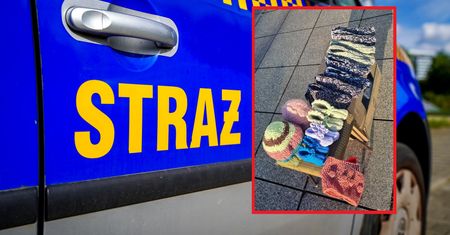 Niedosłysząca seniorka sprzedawała czapki. Straż Miejska nie odpuściła