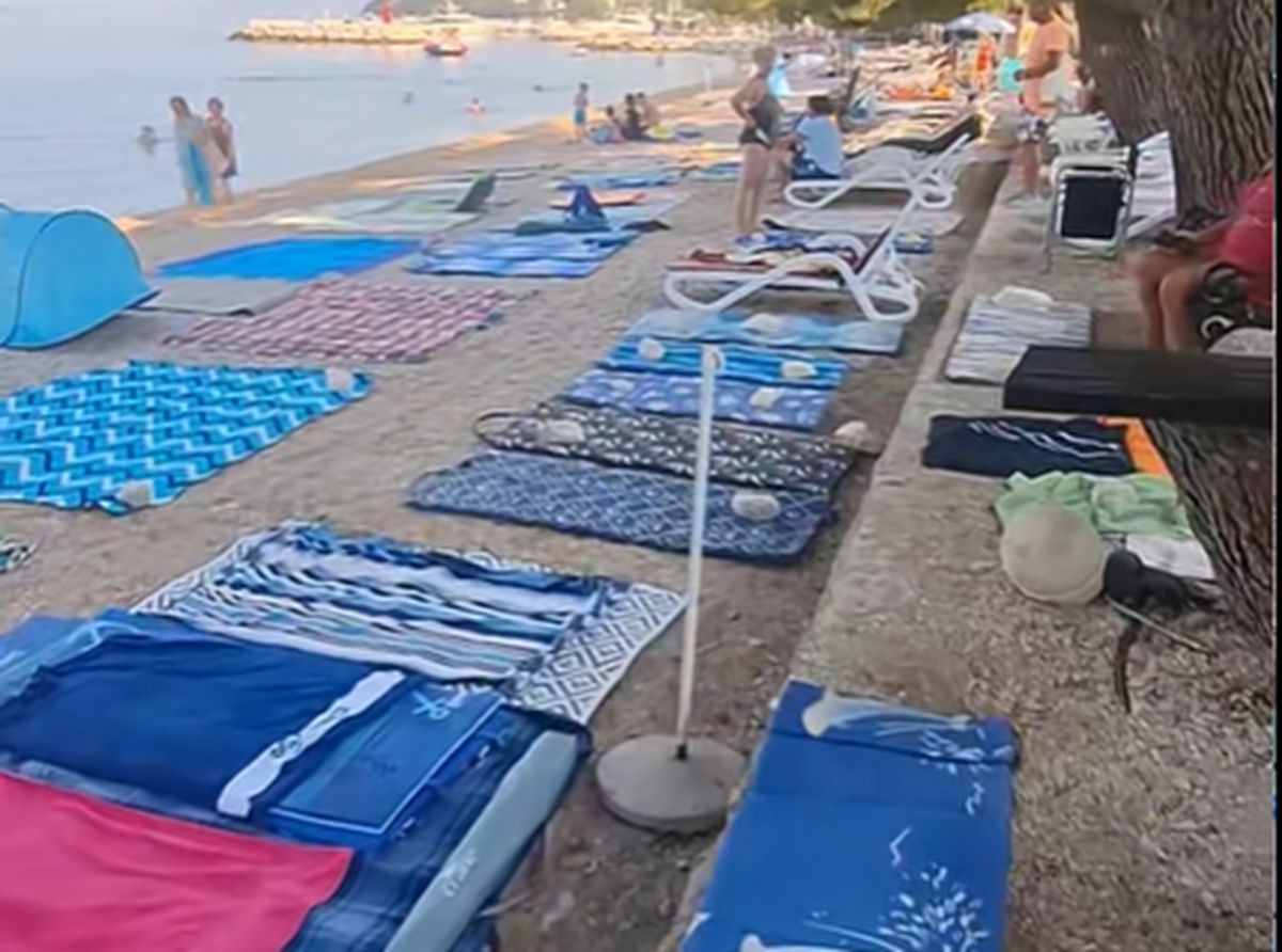 Była godz. 8:00. Oto, co zobaczył na plaży w Chorwacji