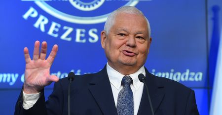 Ależ wpadka Glapińskiego. Nie wiedział, co powiedzieć