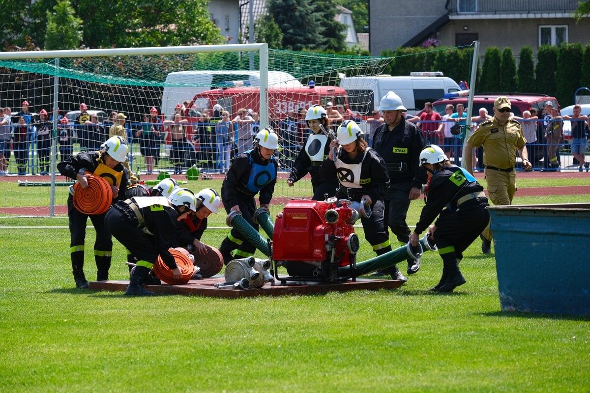 Powiatowe Zawody Sportowo-Pożarnicze Ochotniczych Straży Pożarnych w Bełżycach