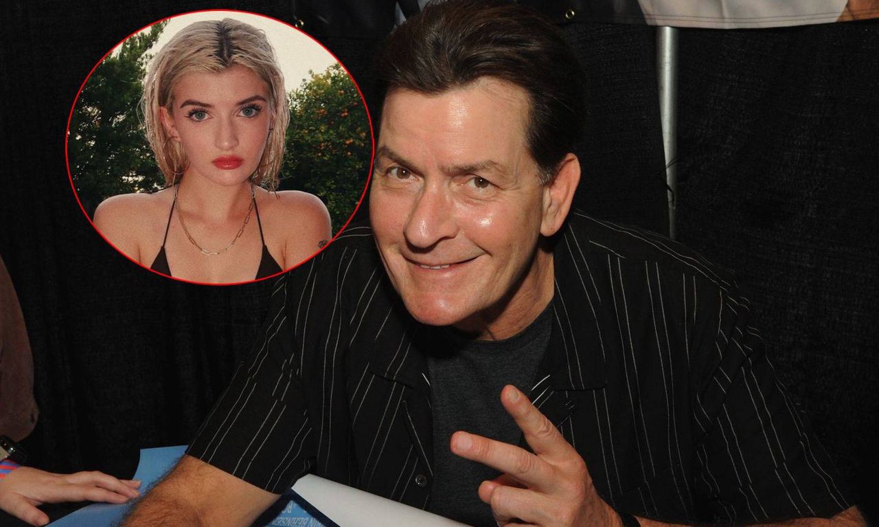 Charlie Sheen rozkłada ręce. Jego córka będzie się rozbierać dla pieniędzy