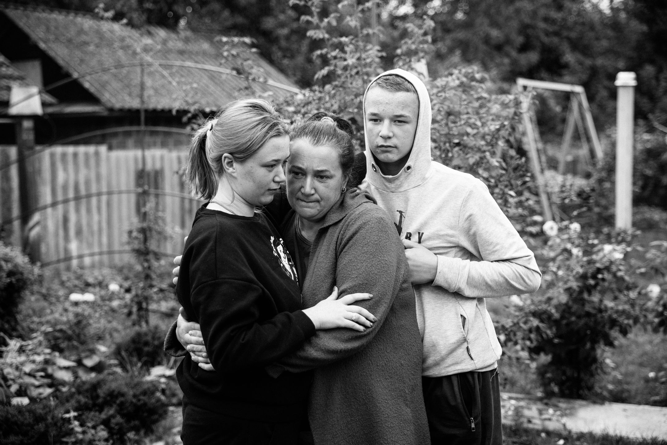 Łesia powtarza, że bez wsparcia dzieci nie dałaby sobie rady