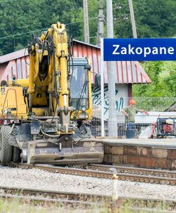 Na zakopiankę wracają roboty. Pociągi pod Tatry nie dojadą