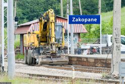 Na zakopiankę wracają roboty. Pociągi pod Tatry nie dojadą