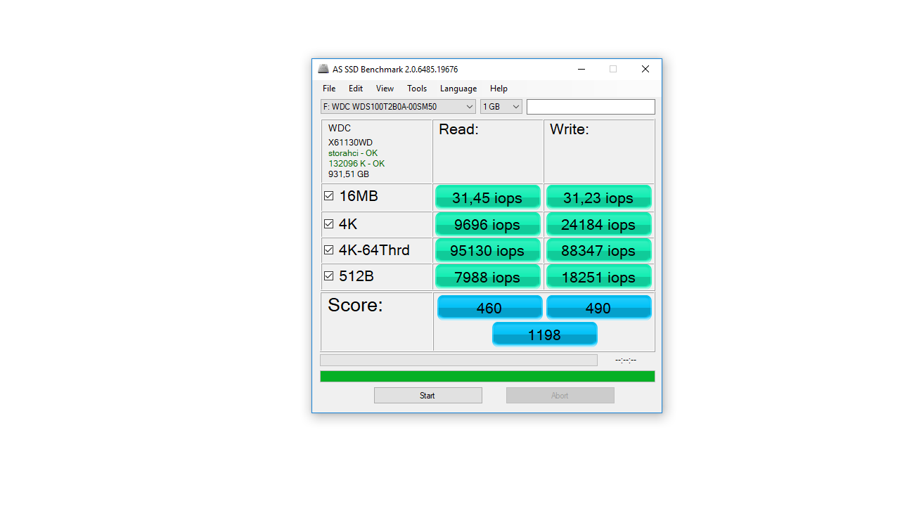 WD Blue 1 TB SSD 3D NAND, czyli 64-warstwowe TLC w akcji 17