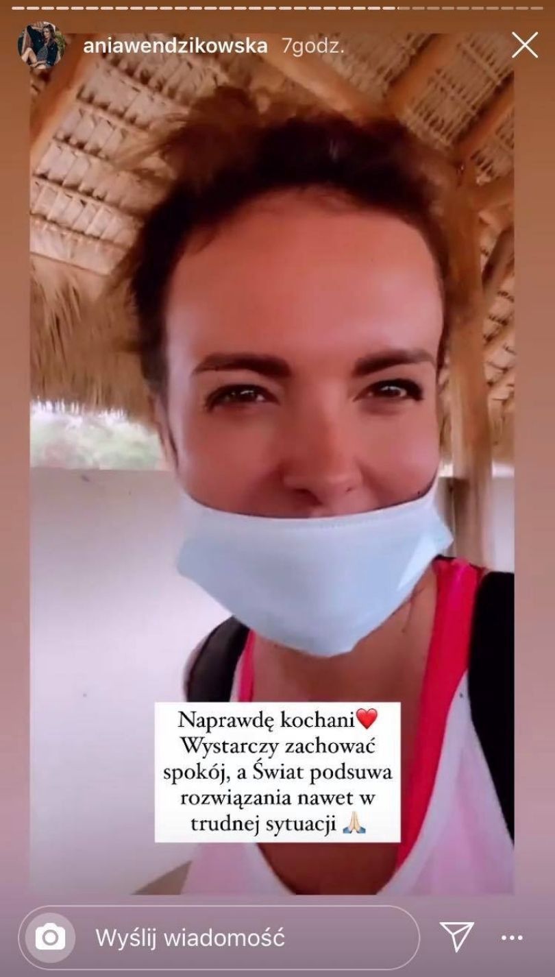 Anna Wendzikowska relacjonuje pełen przygód odlot z Dominikany