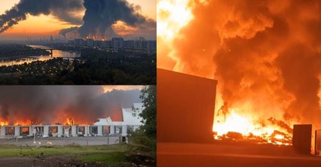 "Ptaki Madziara" w Moskwie. Tak wyglądał atak na rafinerię z bliska