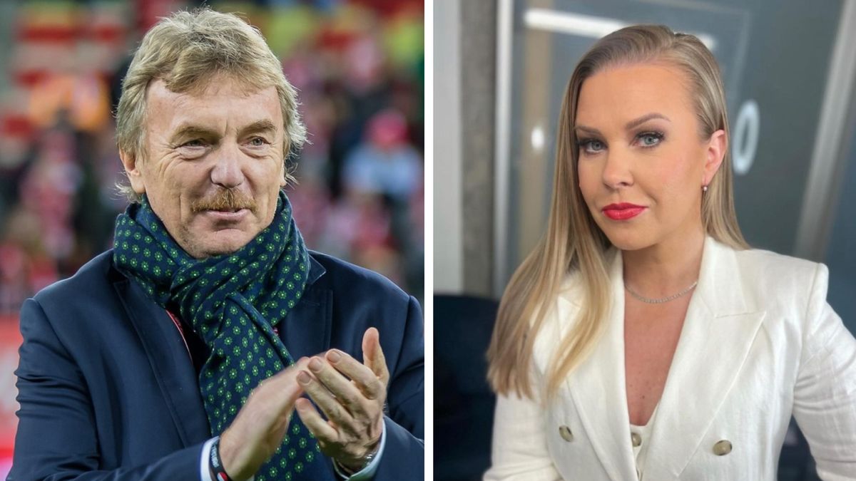 Na zdjęciu: Zbigniew Boniek i Karolina Hytrek-Prosiecka 