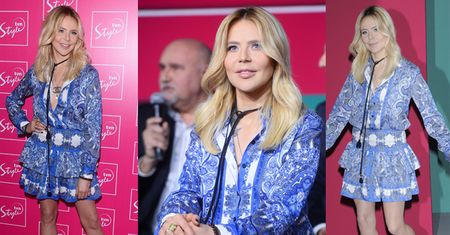 Sablewska w sukience w kwiaty... Zmienia styl? (ZDJĘCIA)