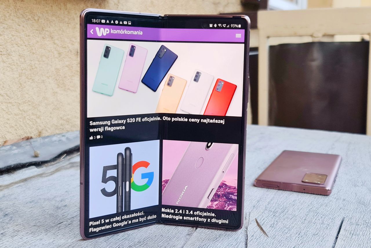 Google szykuje konkurencję dla Samsunga Galaxy Z Fold 2?