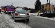Wypadek drogowy w miejscowości Chobrzany [Galeria zdjęć]