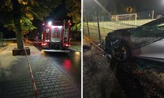 Wjechała na boisko podczas meczu dzieci