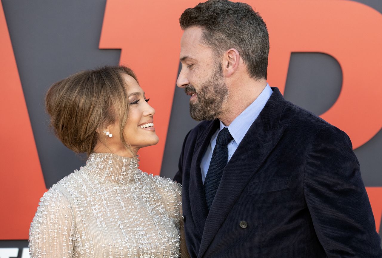 Jennifer Lopez i Ben Affleck na premierze filmu "Air". Nie mogli się od siebie oderwać