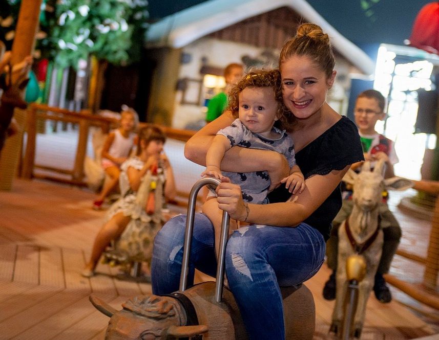 Jedna z atrakcji w parku w Kownatach