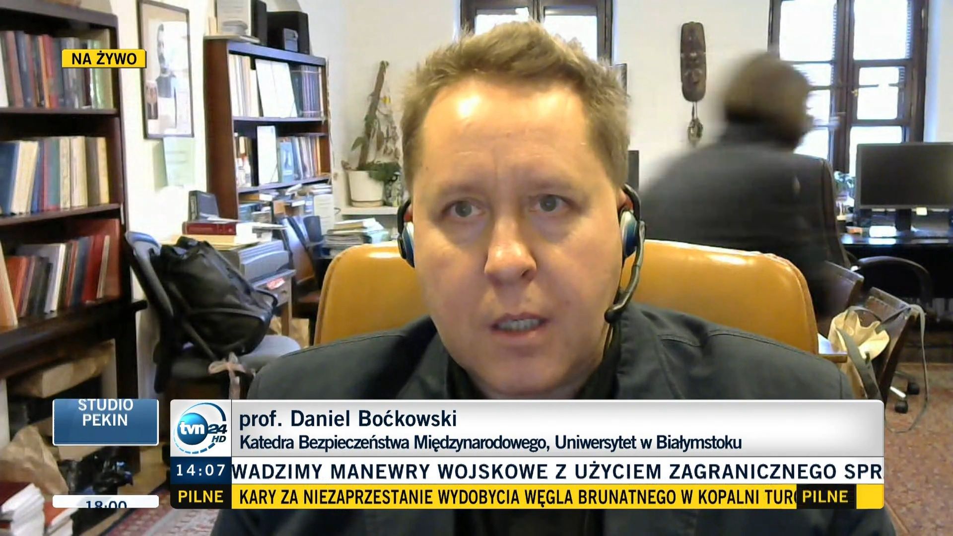 Prof. Boćkowski zachował pełen profesjonalizm 