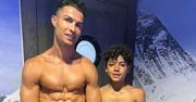 Zrobili zdjęcie bez koszulek. Imponujące mięśnie syna Ronaldo