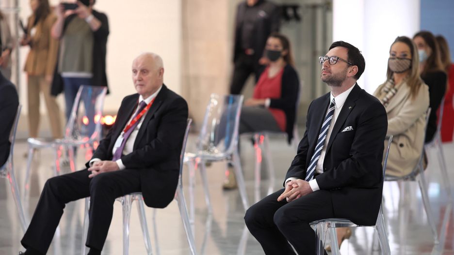 Daniel Obajtek i Wojciech Jasiński, czyli prezes Orlenu i szef Rady Nadzorczej spółki. 