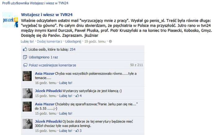 Kuźniar: „Jak tysiąc widzów tak napisze, odejdę z telewizji”. Challenge accepted! 2