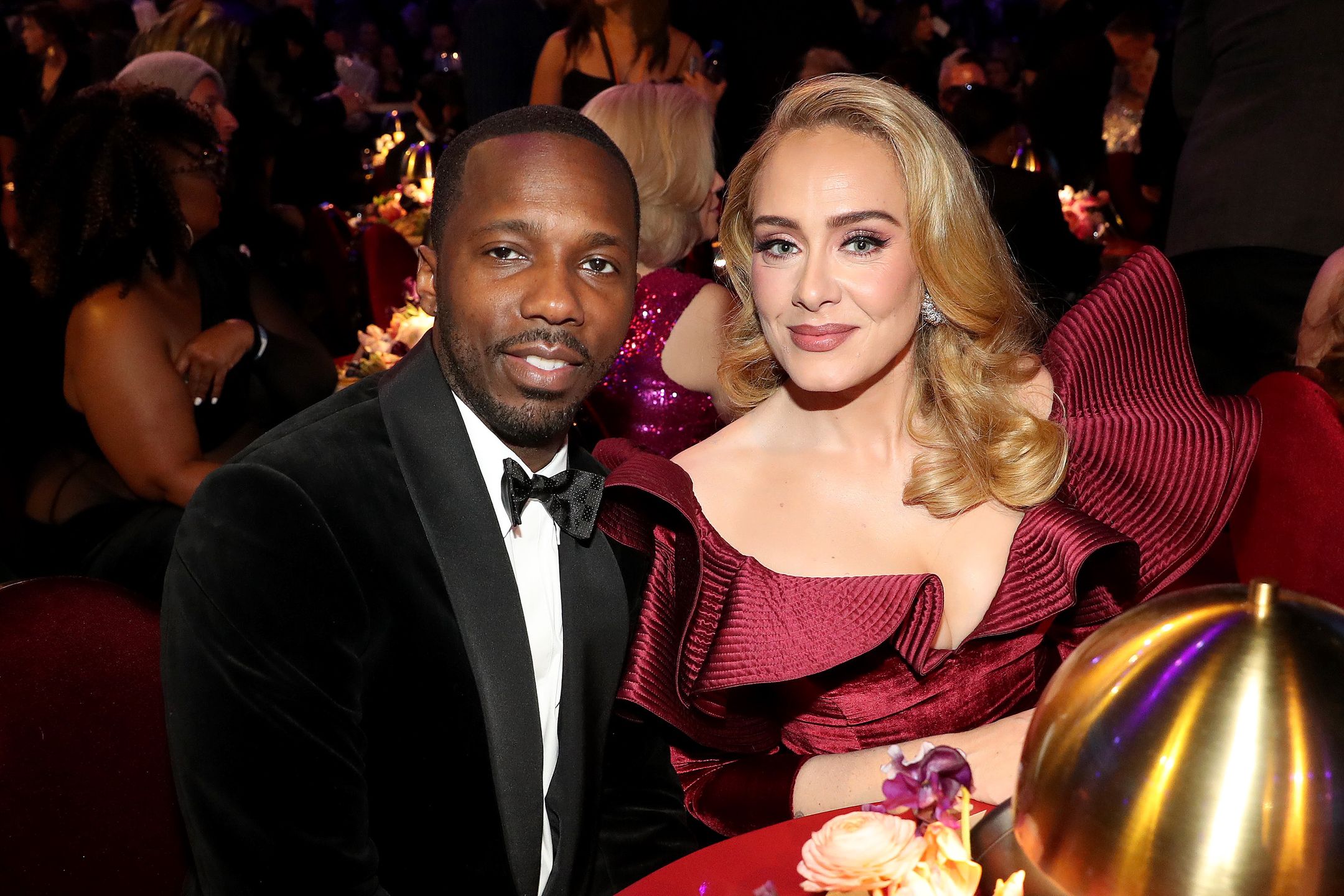 Adele i Rich Paul na Grammy 2023