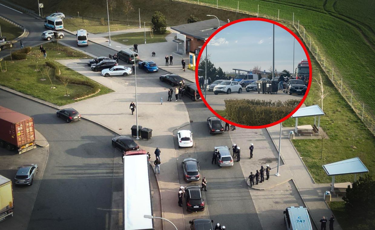 Udaremnili starcie pseudokibiców. Policyjna akcja na A1