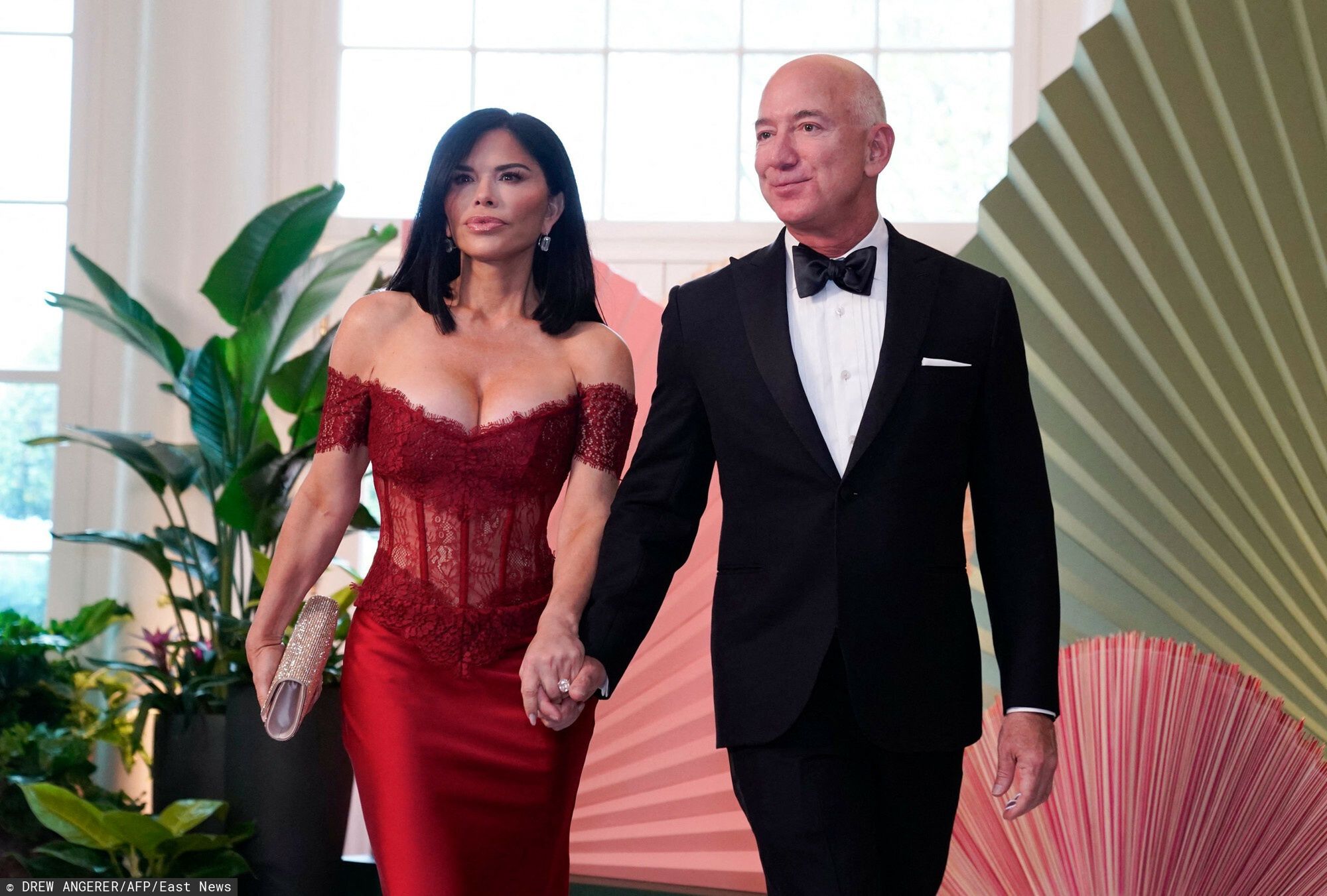 Lauren Sanchez, Jeff Bezos