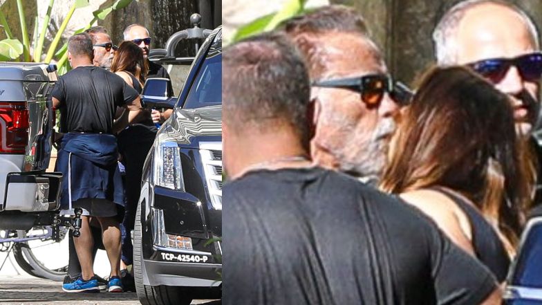 Arnold Schwarzenegger "przyłapany" na pocałunkach z kolejną kobietą