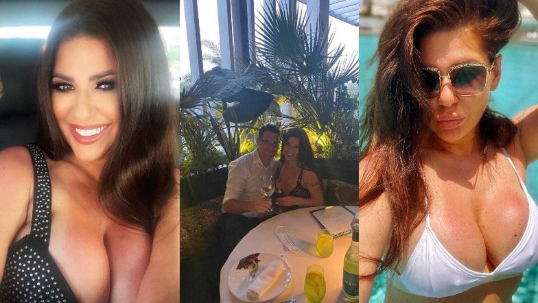 Iwona Węgrowska na wakacjach w Dubaju