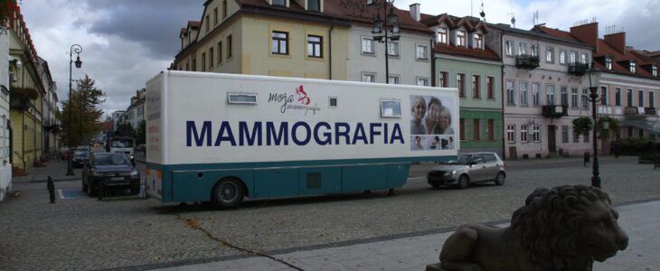Mammobus stanie na Starym Rynku już 3 marca. Bezpłatne badania dla kobiet