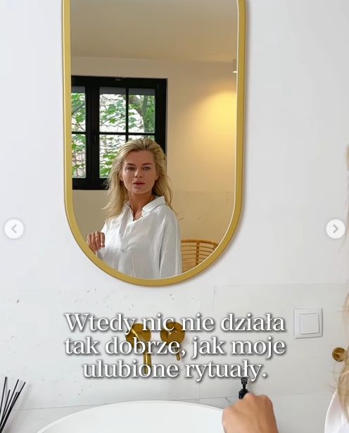 Emilia Komarnicka, łazienka w jej domu