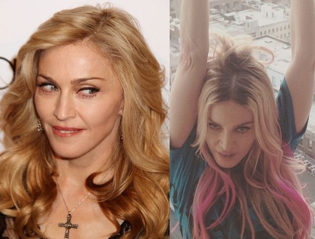 Madonna przefarbowała swoje włosy na różowo! (FOTO)