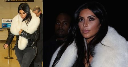 Kim Kardashian w białej etoli!