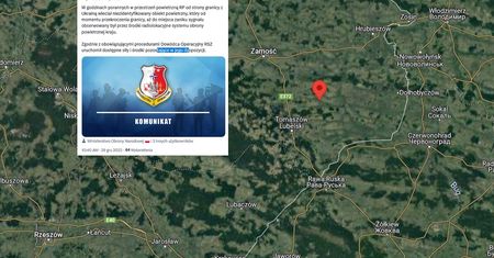 "Niezidentyfikowany obiekt" wleciał do Polski. Jest potwierdzenie