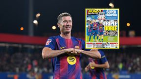 Hiszpańskie media od rana piszą o Lewandowskim. "Triple double"
