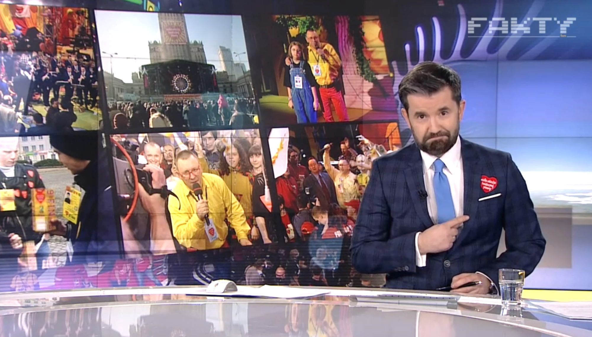 - To serduszko czyni cuda - powiedział Piotr Marciniak w "Faktach" zapowiadając reportaż Pawła Abramowicza