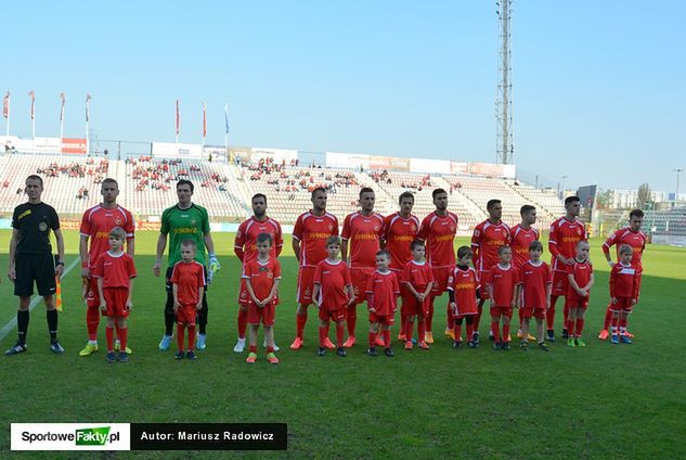 Na mecz Widzewa przyszło zaledwie tysiąc osób