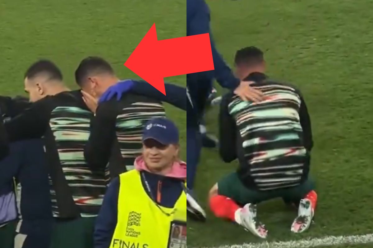 Nagrali reakcję Ronaldo po wygranej w Lidze Narodów. Zalał się łzami