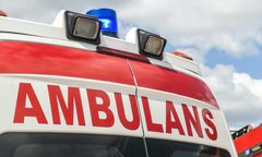 Wypadek w Pruszkowie. Dziewięć osób rannych, w tym dwoje dzieci