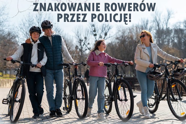 Przyjdź z rowerem pod starostwo. Policja go oznakuje!