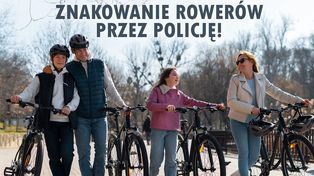 Przyjdź z rowerem pod starostwo. Policja go oznakuje!