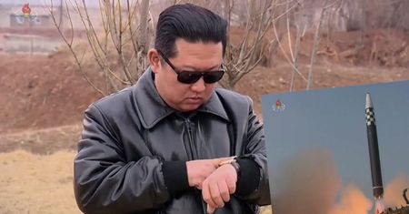 Kim chwali się rakietą. Pokazano propagandowy film