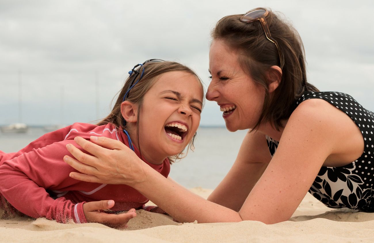 Zabawy z dziećmi poprawiają humor