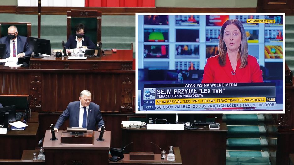 TVN reaguje na ustawę "lex TVN" 