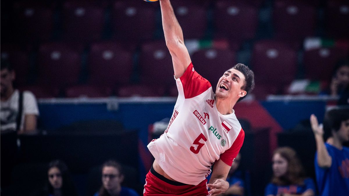 Materiały prasowe / FIVB / Na zdjęciu: Łukasz Kaczmarek