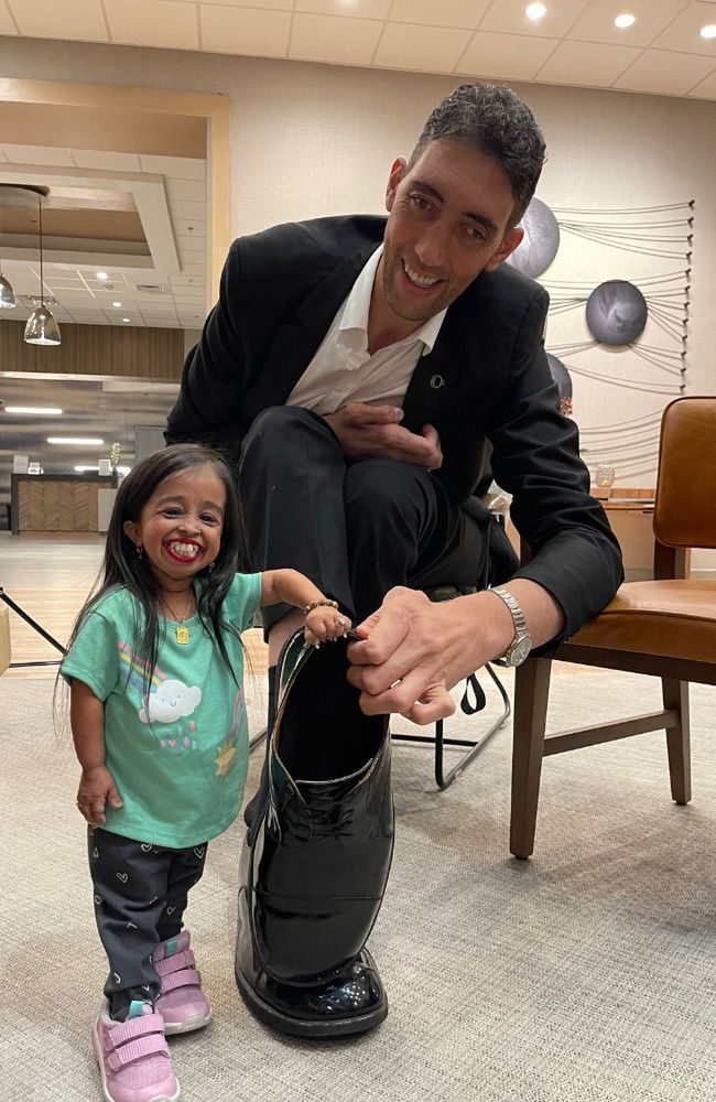 Sultan Kosen i Jyoti Amge