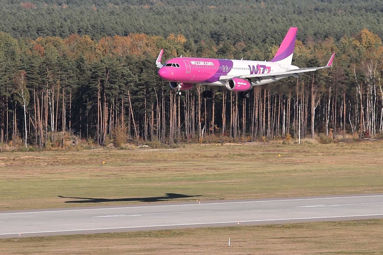 Drona na lotnisku Katowice-Pyrzowice zauważył pilot jednego z samolotów.