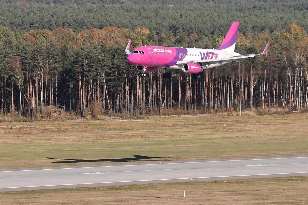 Drona na lotnisku Katowice-Pyrzowice zauważył pilot jednego z samolotów.